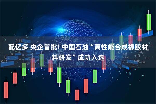 配亿多 央企首批! 中国石油“高性能合成橡胶材料研发”成功入选
