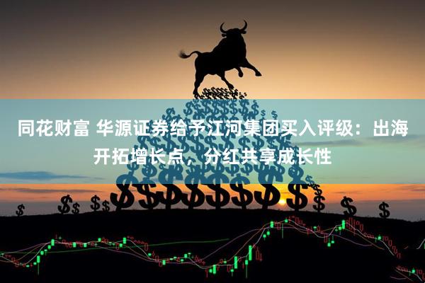 同花财富 华源证券给予江河集团买入评级：出海开拓增长点，分红共享成长性
